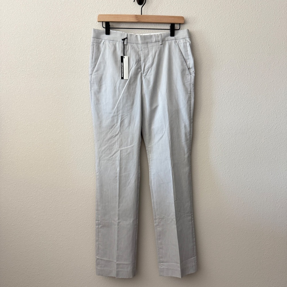 EXPRESS Women Photographer Slim Fit‎ Straight Leg Pinstripe Dress Pants 28/32